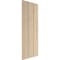 Ekena Millwork Rustic Three Board Joined Board-n-Batten Sandblasted Faux Wood Shutters w/No Batten, 16 1/2"W x 76"H SHUBJN16X76SDPR - alternate 12